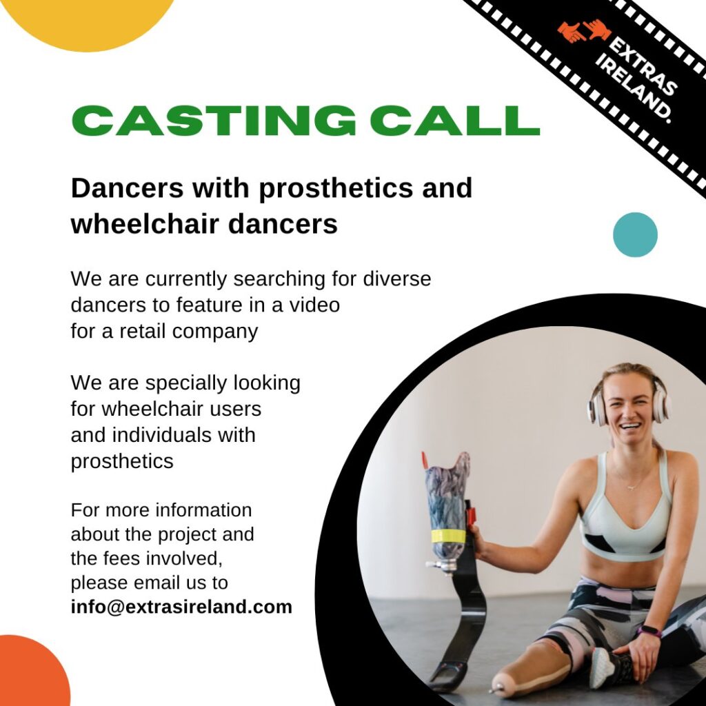 Casting Call For Dancers With Prosthetics And Wheelchair Dancers In Ireland Casting Club Uk 