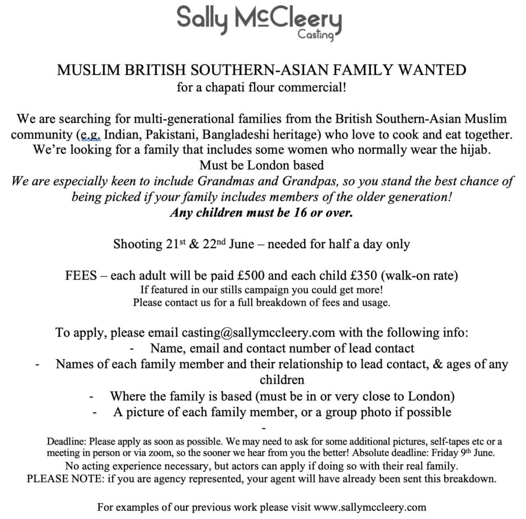 muslim-british-southern-asian-family-wanted-for-a-chapati-flour